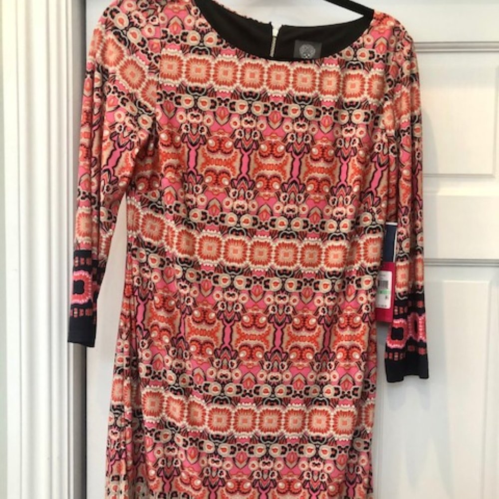 Vince Camuto Knee Length 3/4 Sleeve Dress NWT